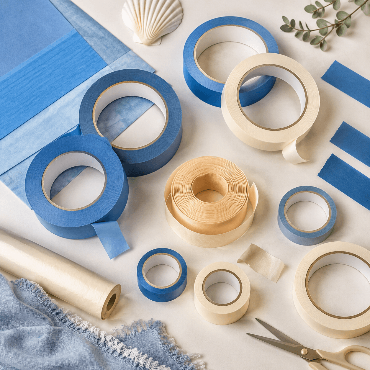 Painter's Prep Kit kit contents laid out flat